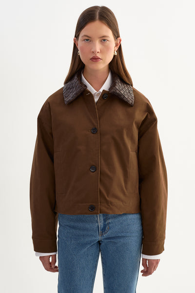 LOREN | Cropped Barn Jacket