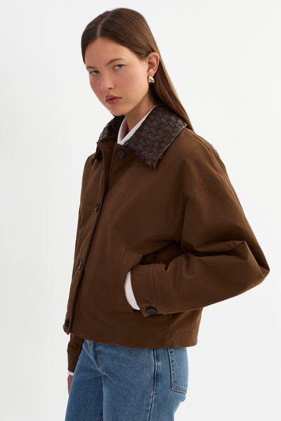 LOREN | Cropped Barn Jacket