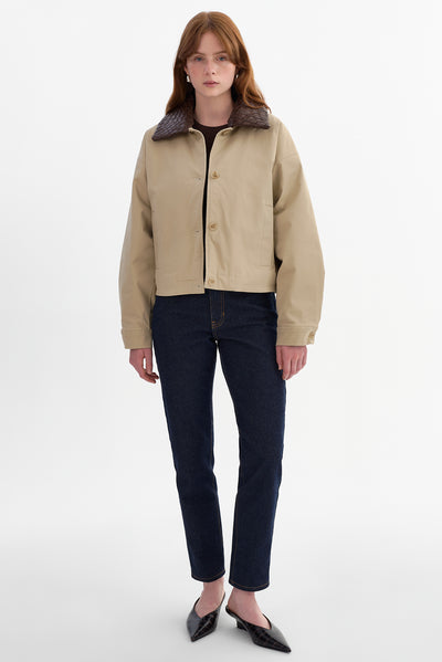 LOREN | Cropped Barn Jacket