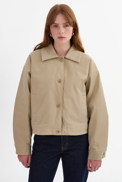 LOREN | Cropped Barn Jacket