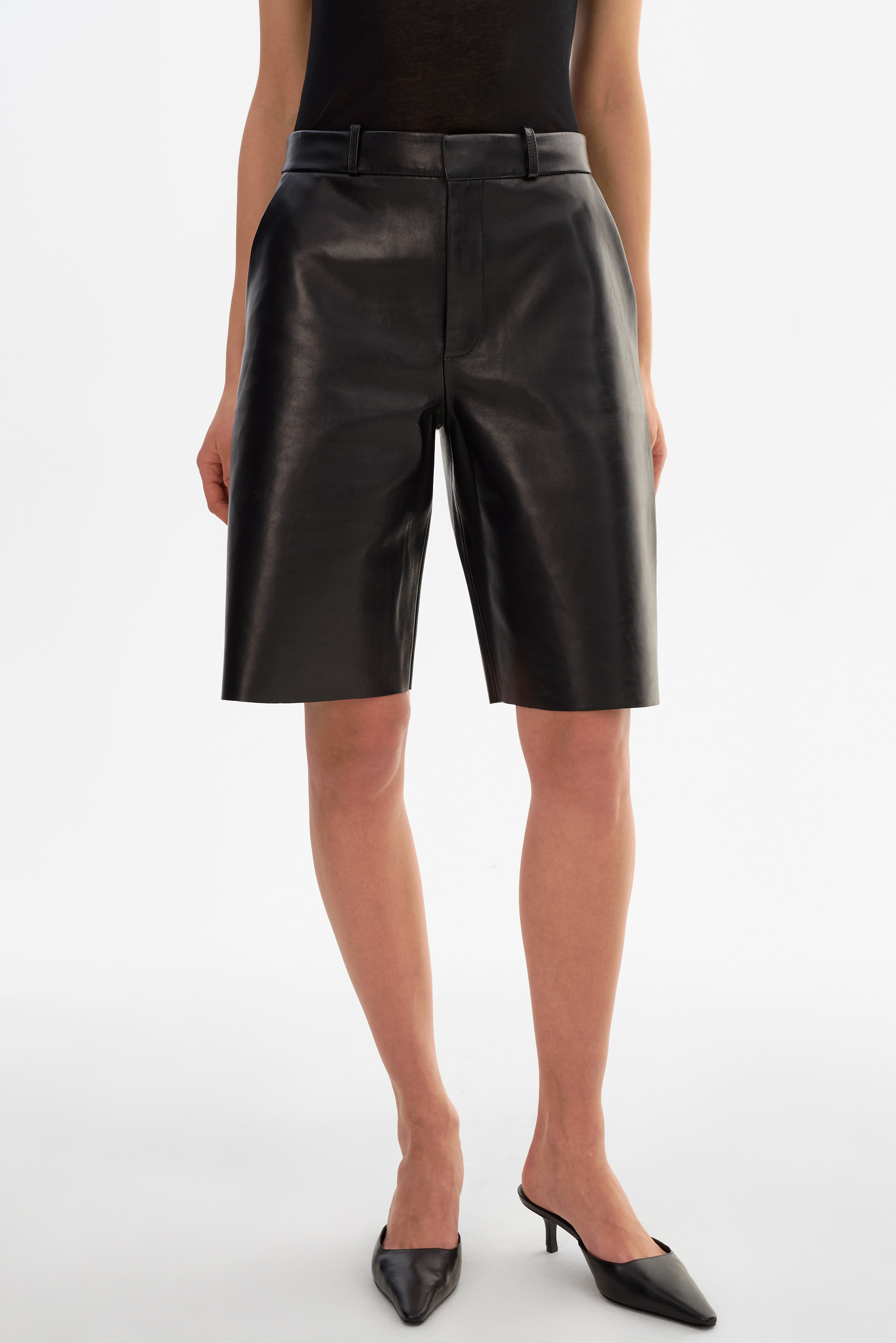 LOTTA | Bermuda en cuir