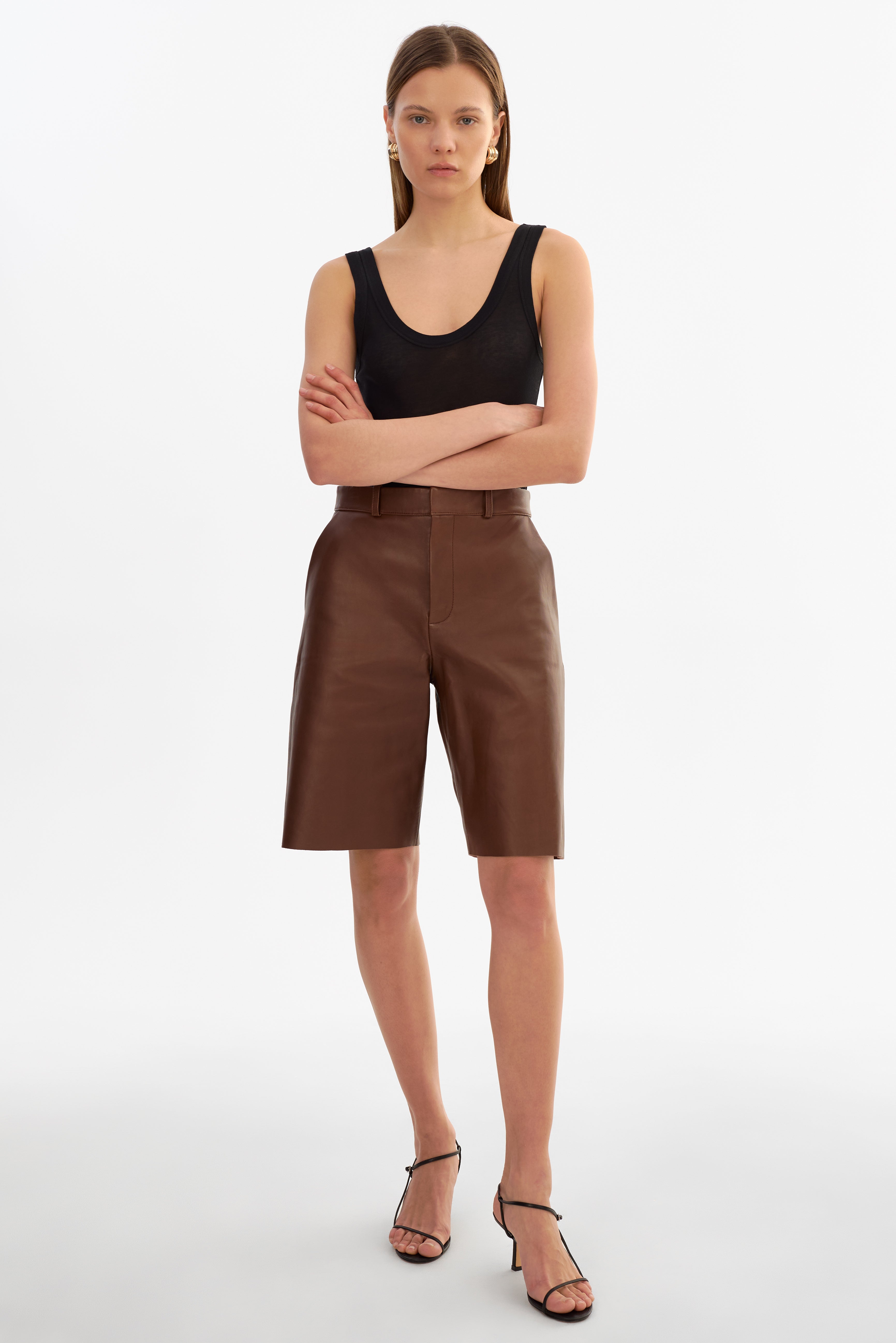 LOTTA | Bermuda en cuir