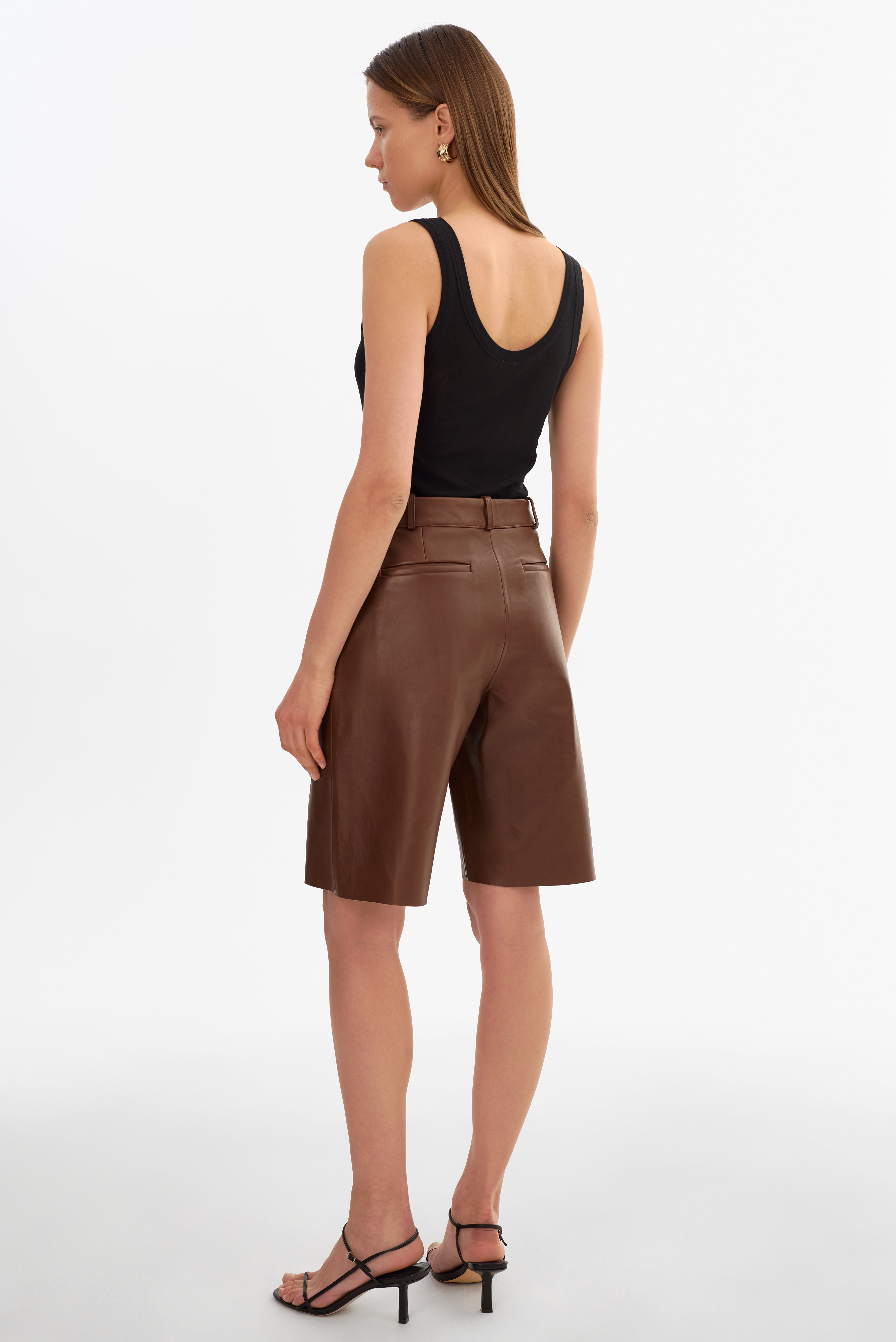 LOTTA | Bermuda en cuir