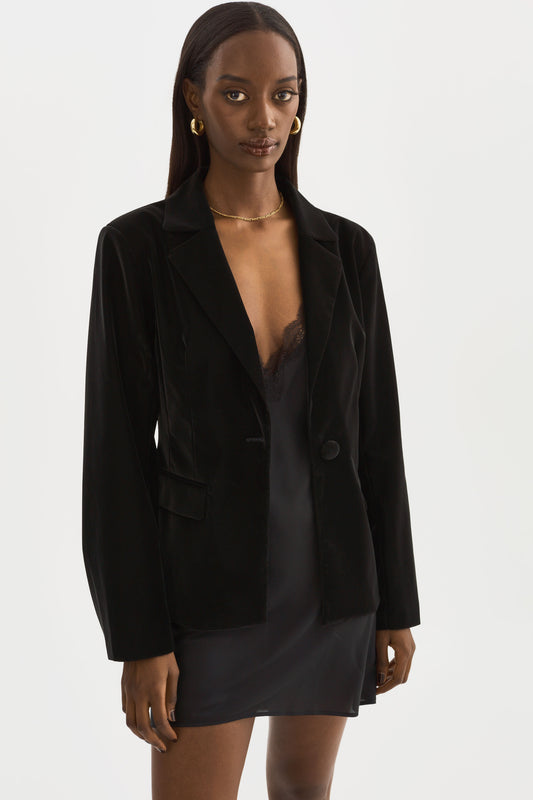 LOTTIE | Blazer en similicuir