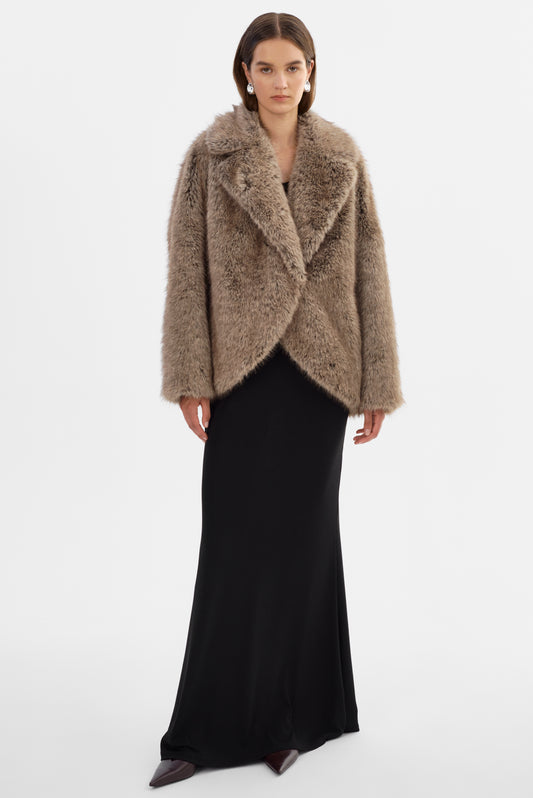 LUCINDA | Faux Fur Coat
