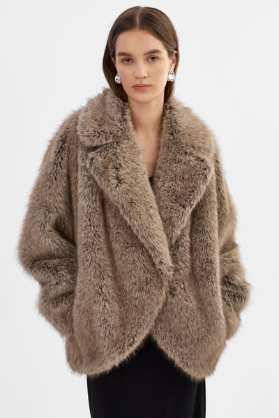 LUCINDA | Faux Fur Coat