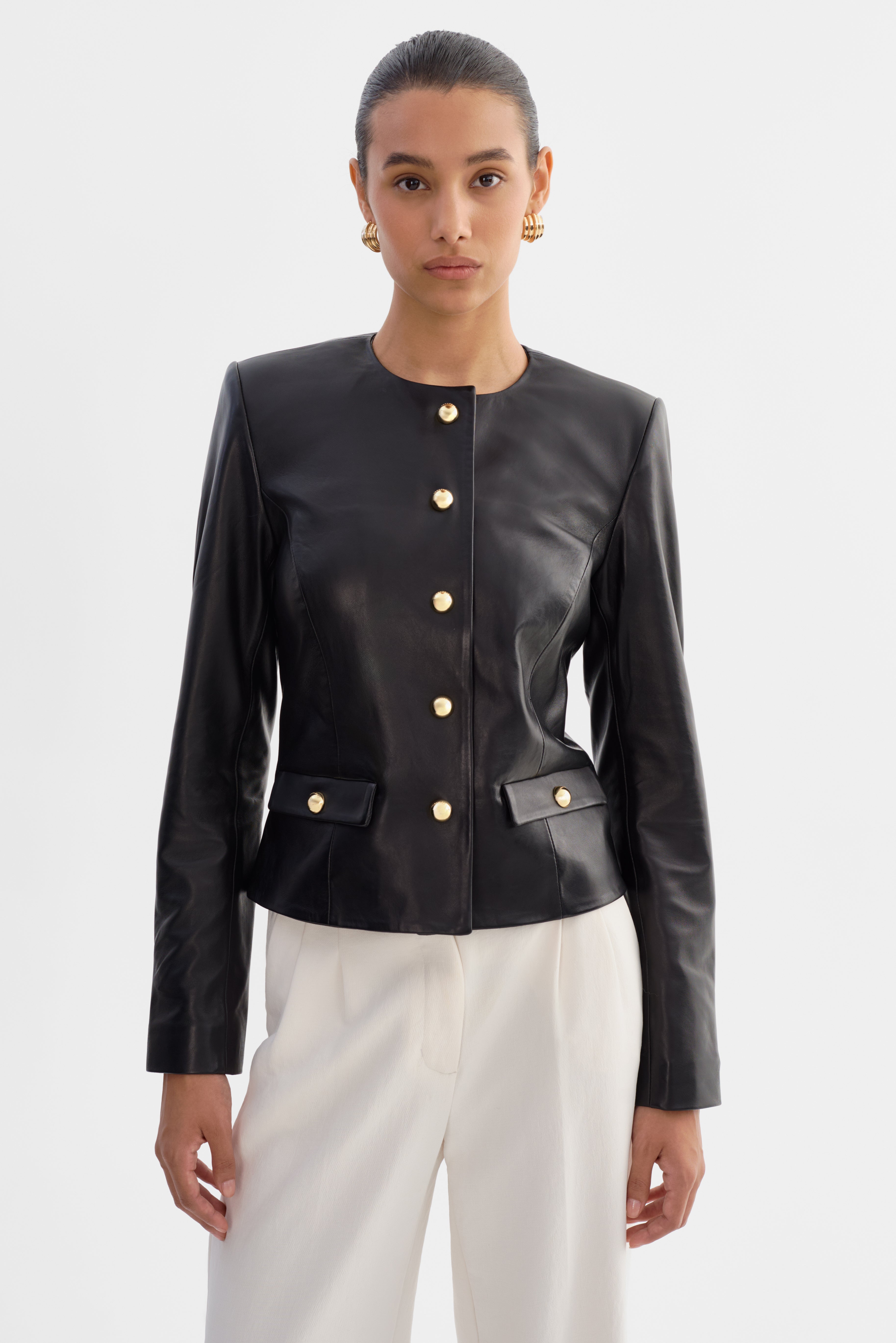 LYNN | Veste en cuir