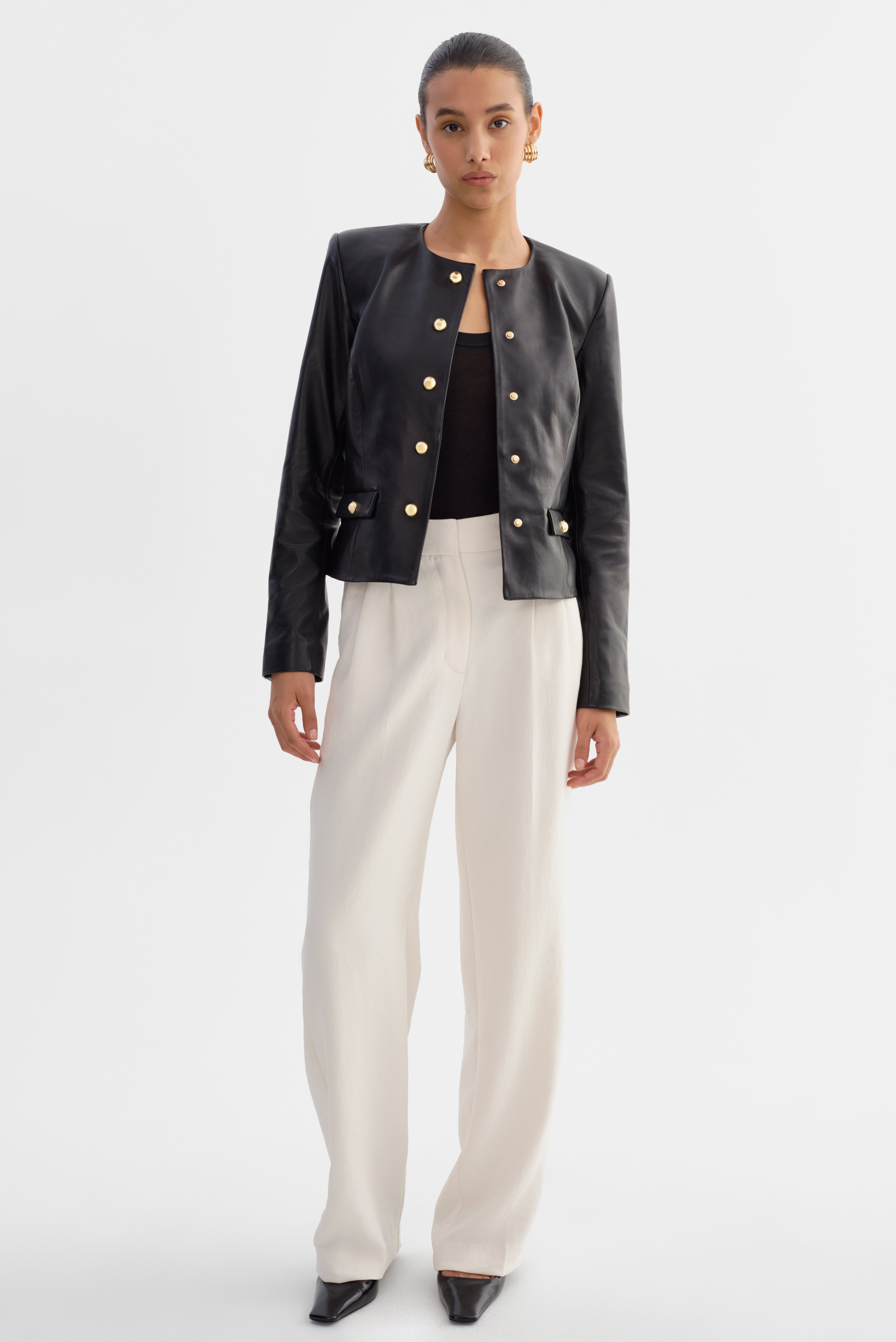 LYNN | Veste en cuir