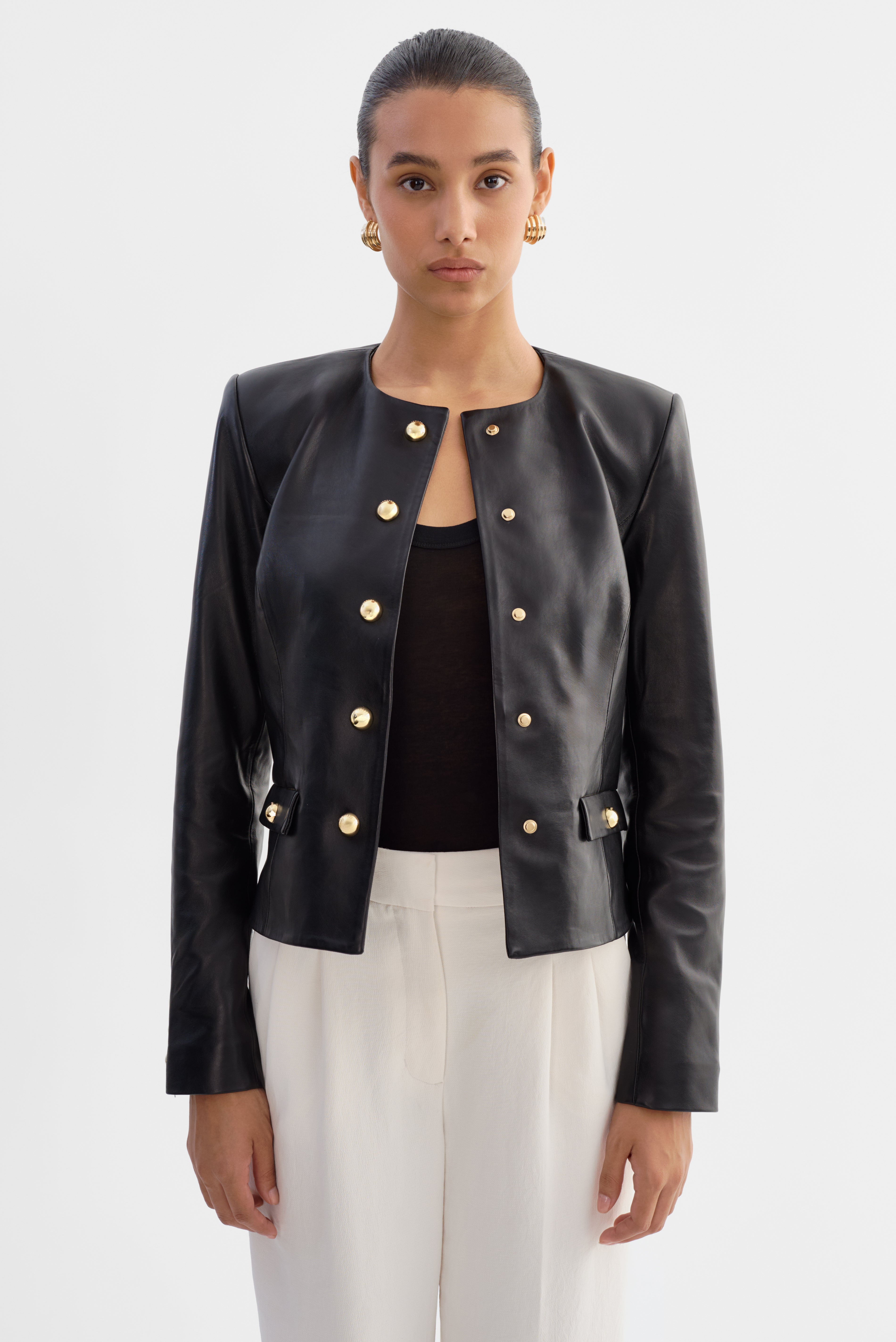 LYNN | Veste en cuir