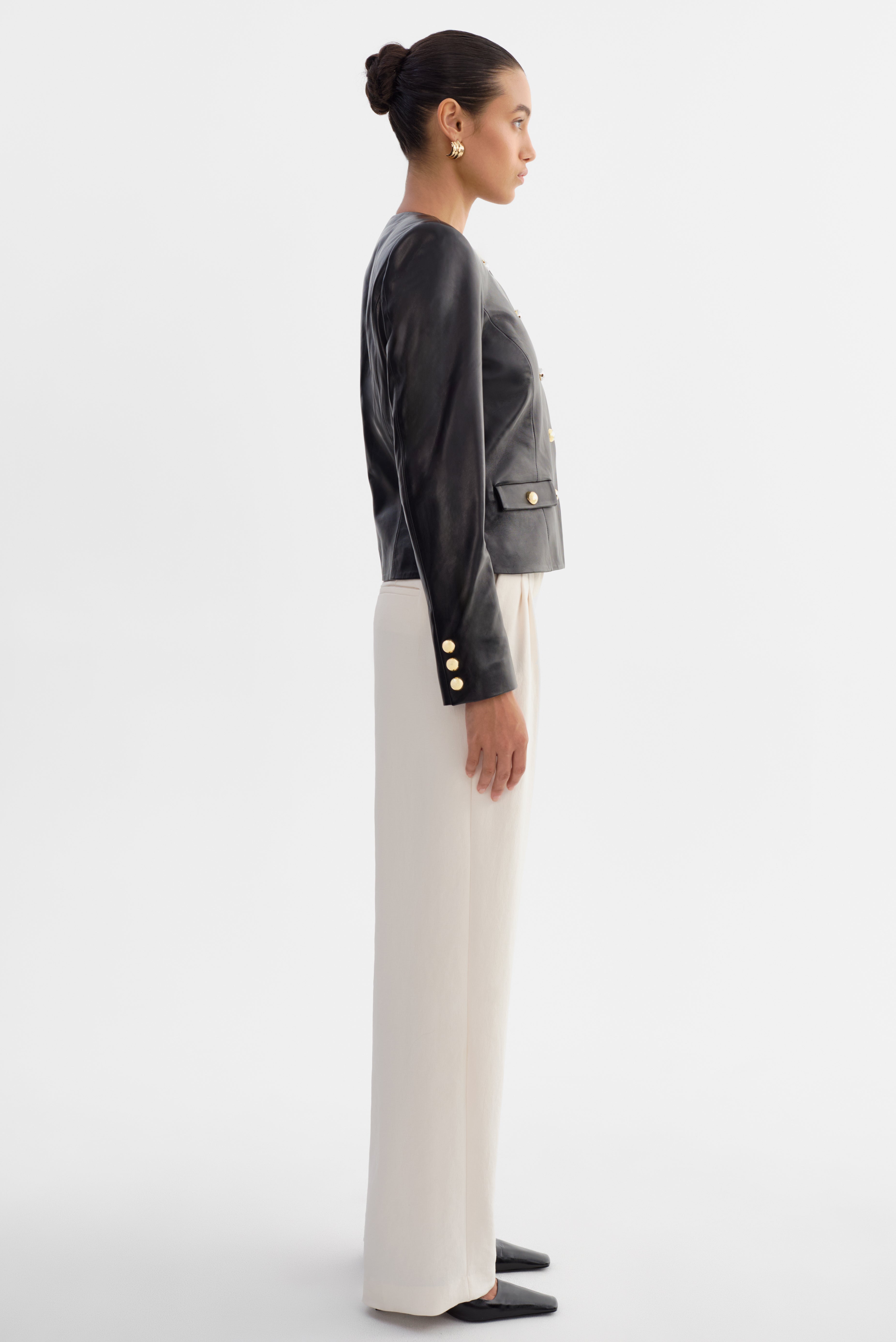 LYNN | Veste en cuir