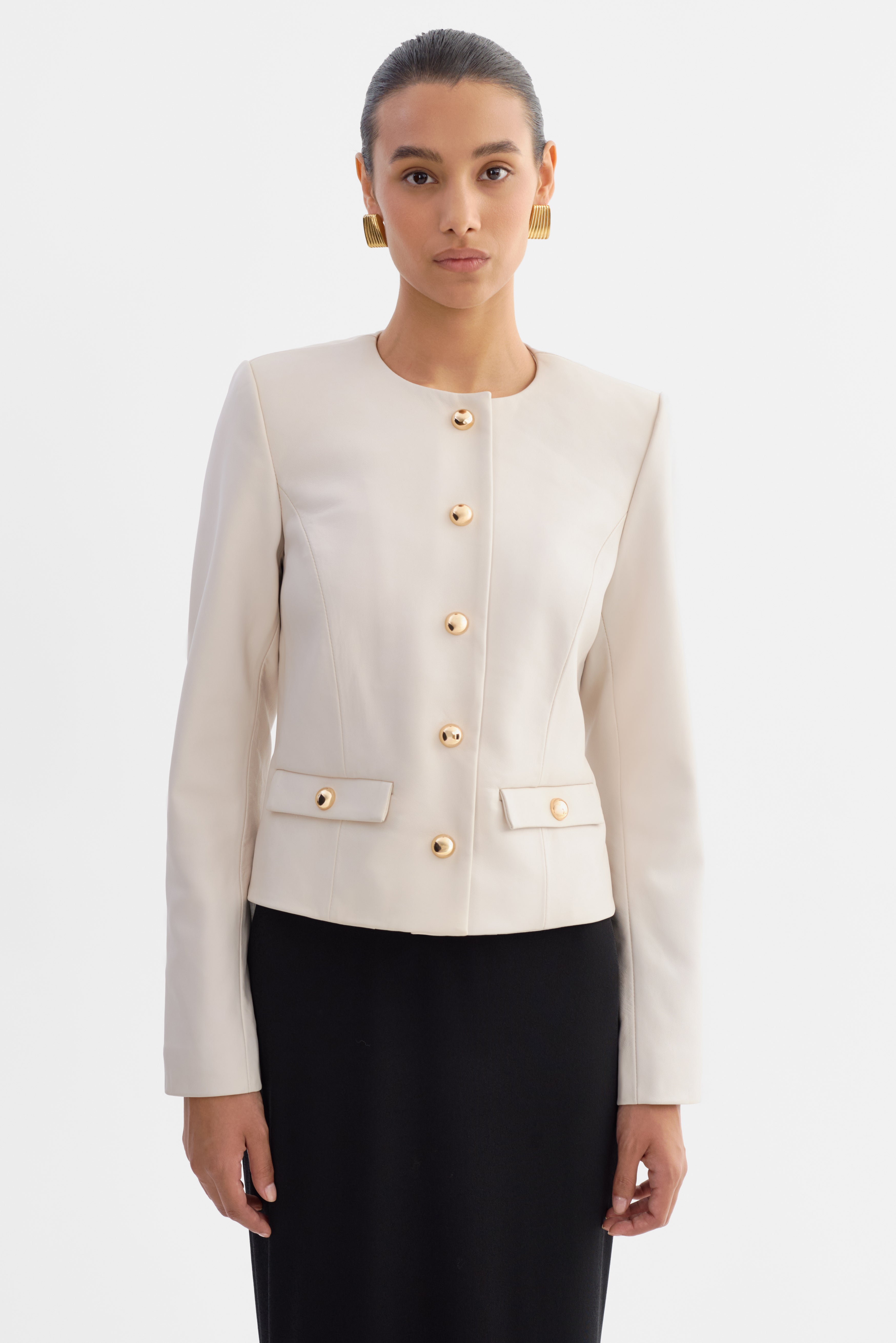 LYNN | Veste en cuir