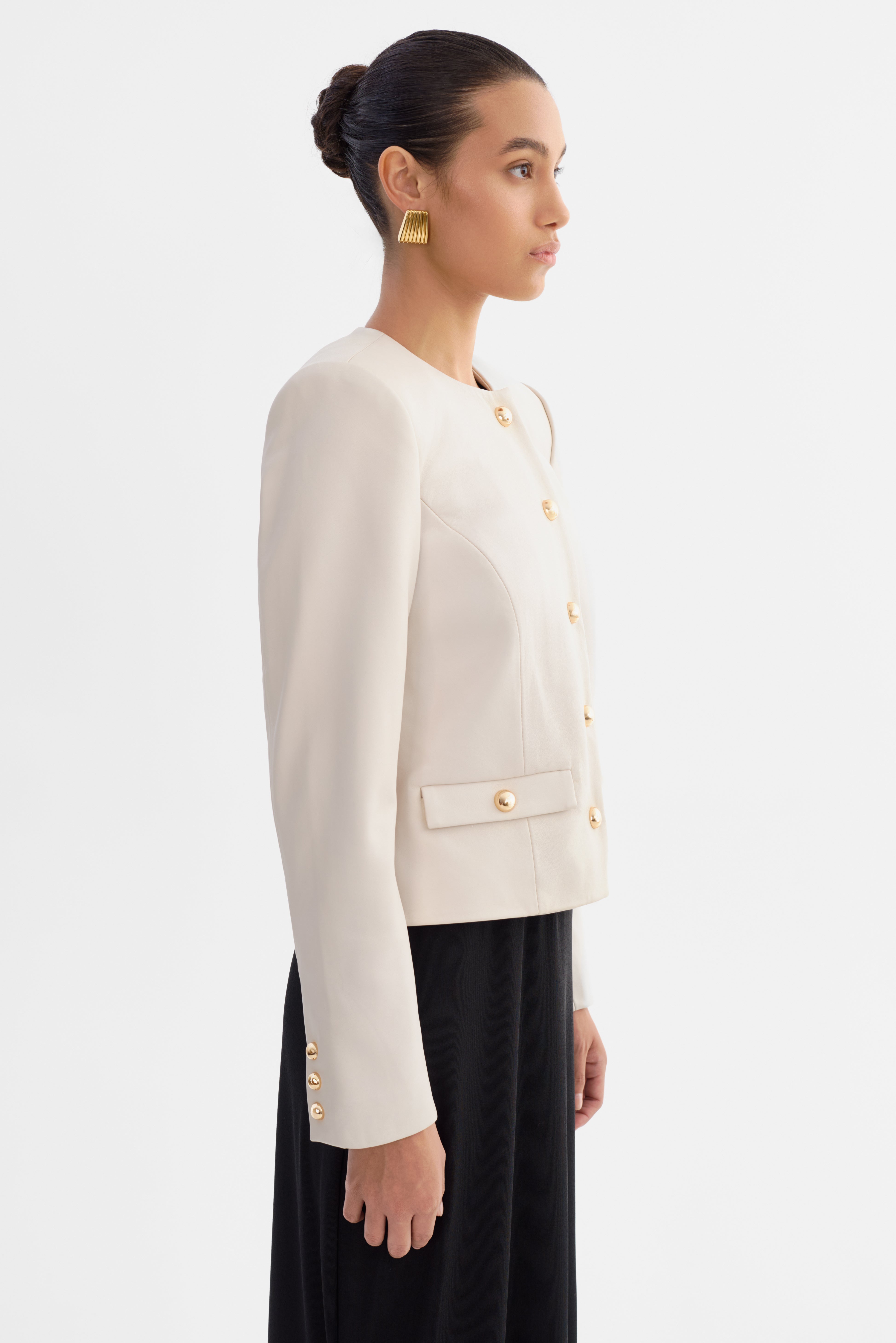 LYNN | Veste en cuir