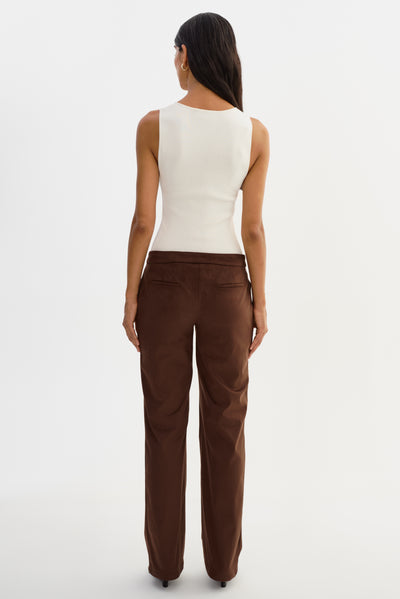 MALACHI | Faux Suede Pants