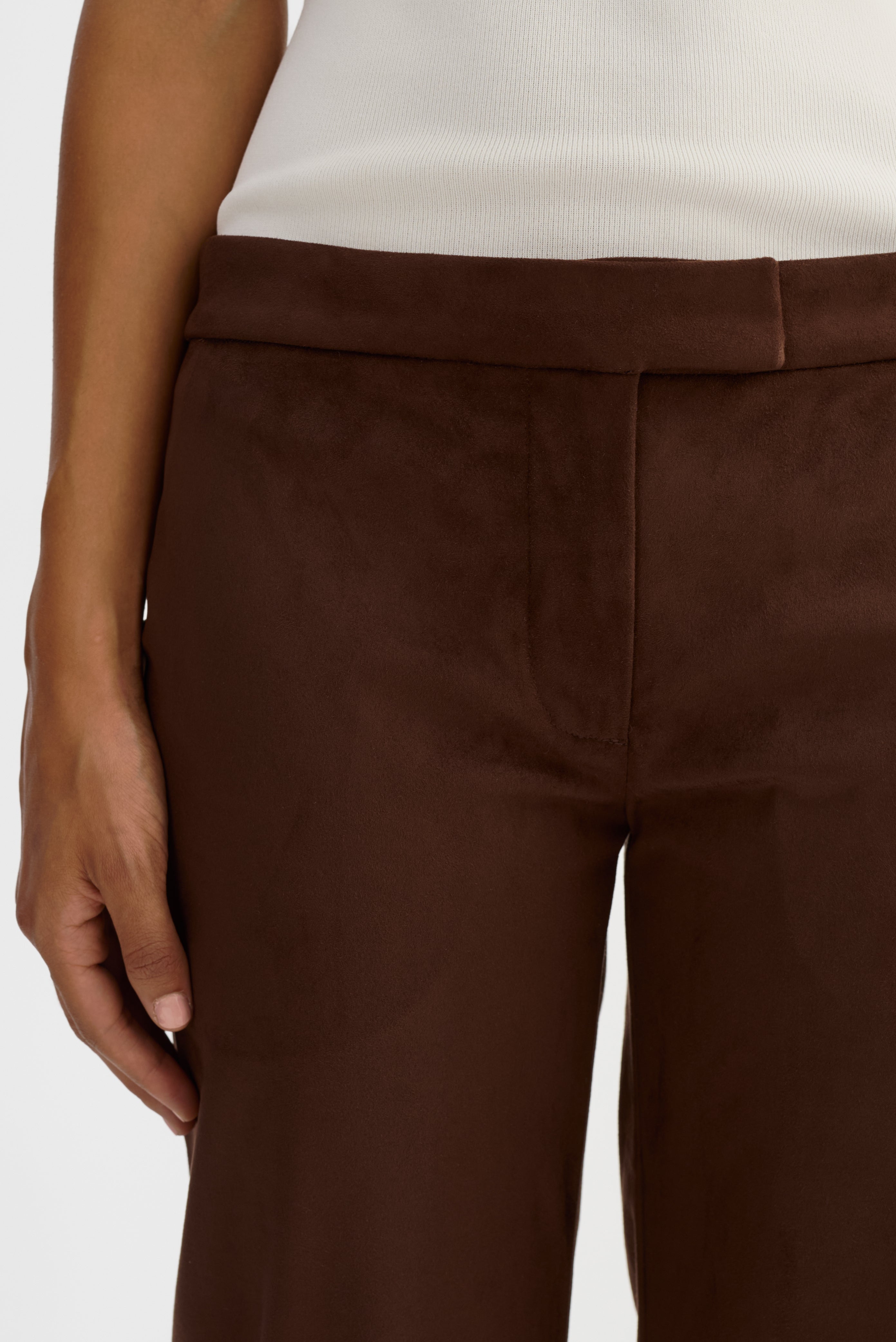 MALACHI | Faux Suede Pants