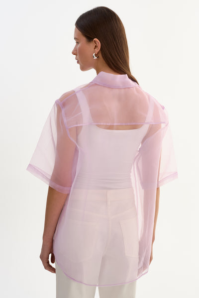 MANDA | Sheer Organza Shirt