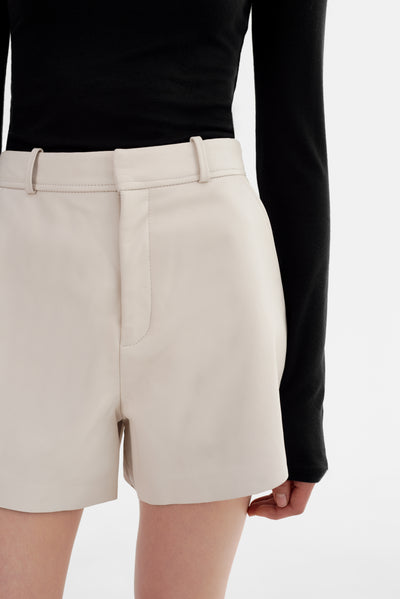 MARCIE | Leather Shorts