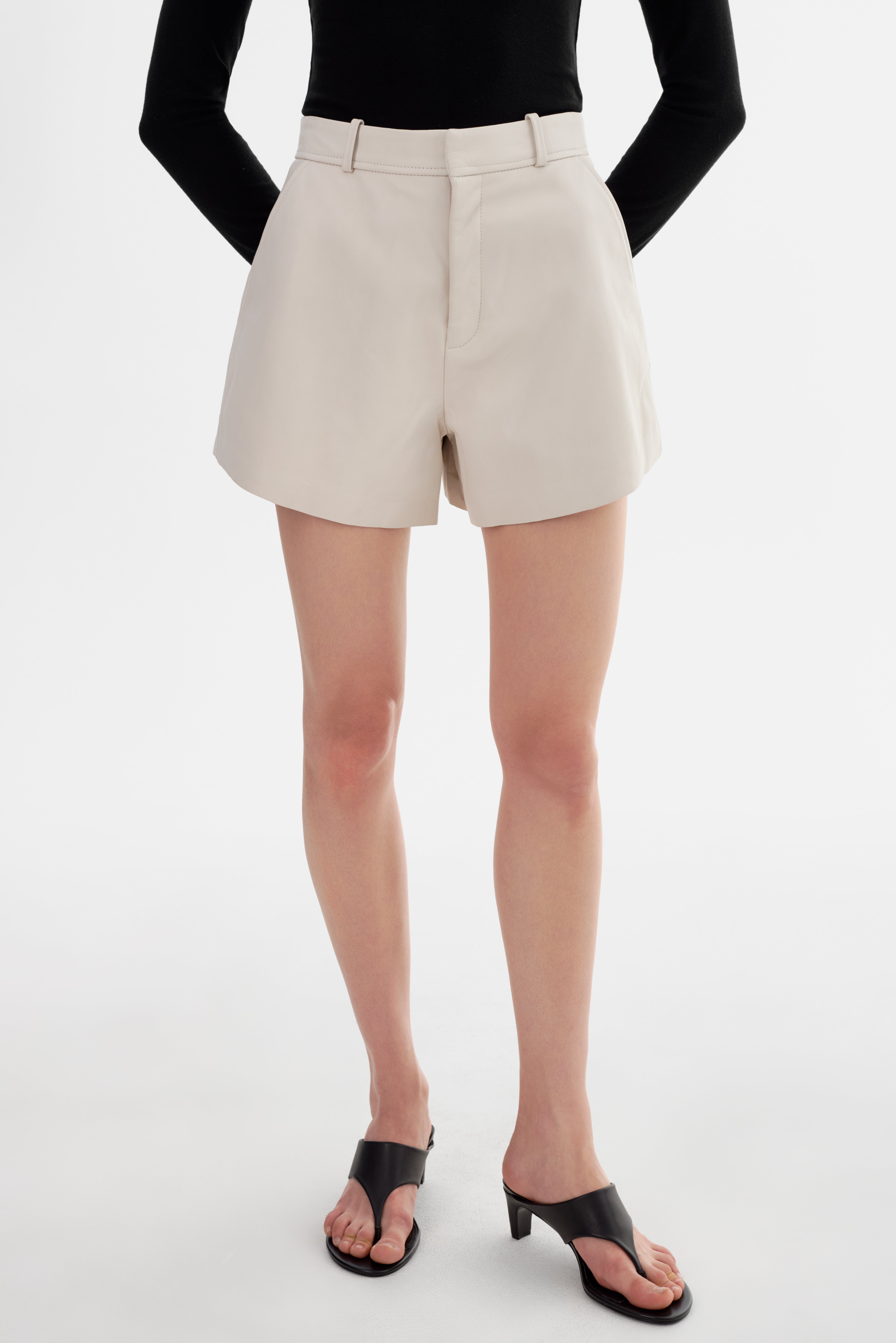 MARCIE | Leather Shorts