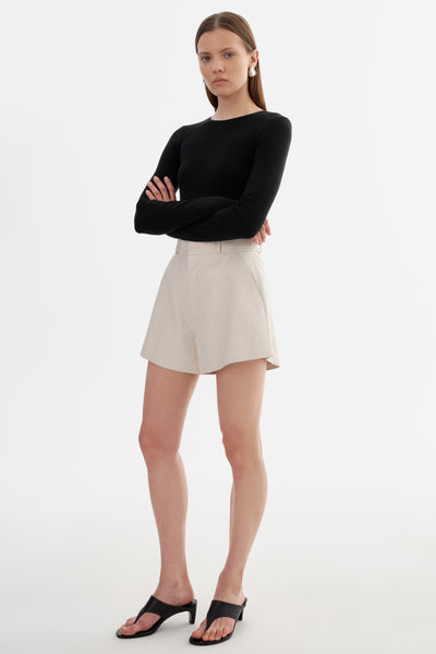 MARCIE | Leather Shorts