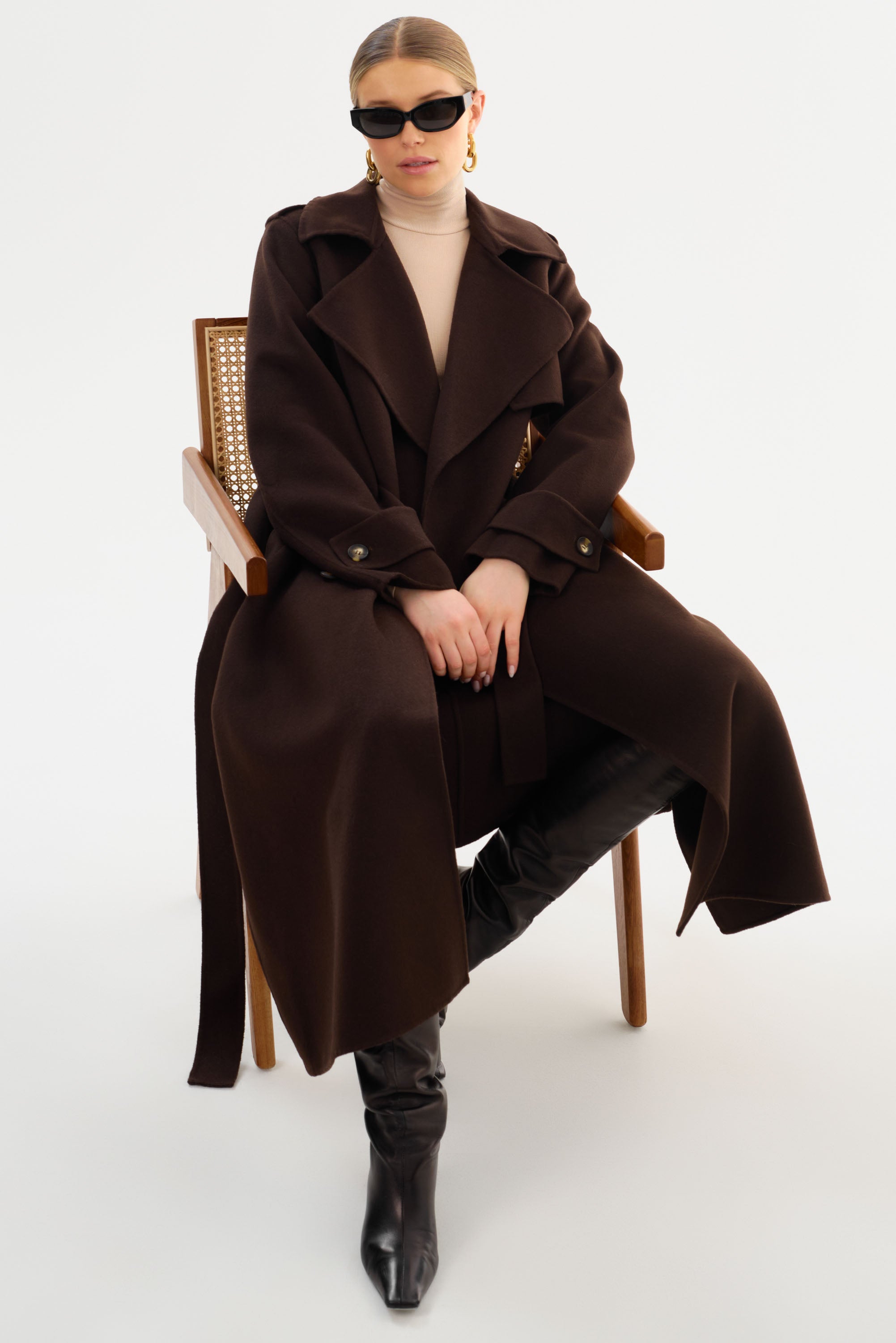 MARGARET | Trench-coat en laine
