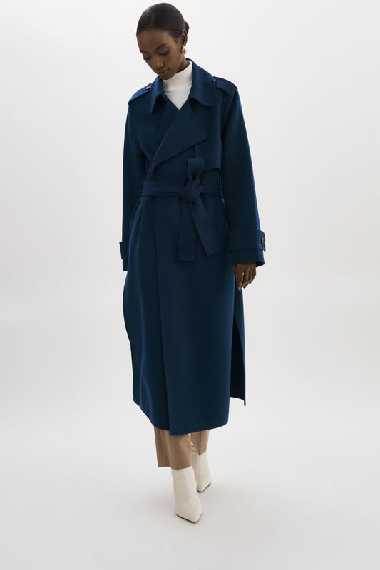 MARGARET | Trench-coat en laine