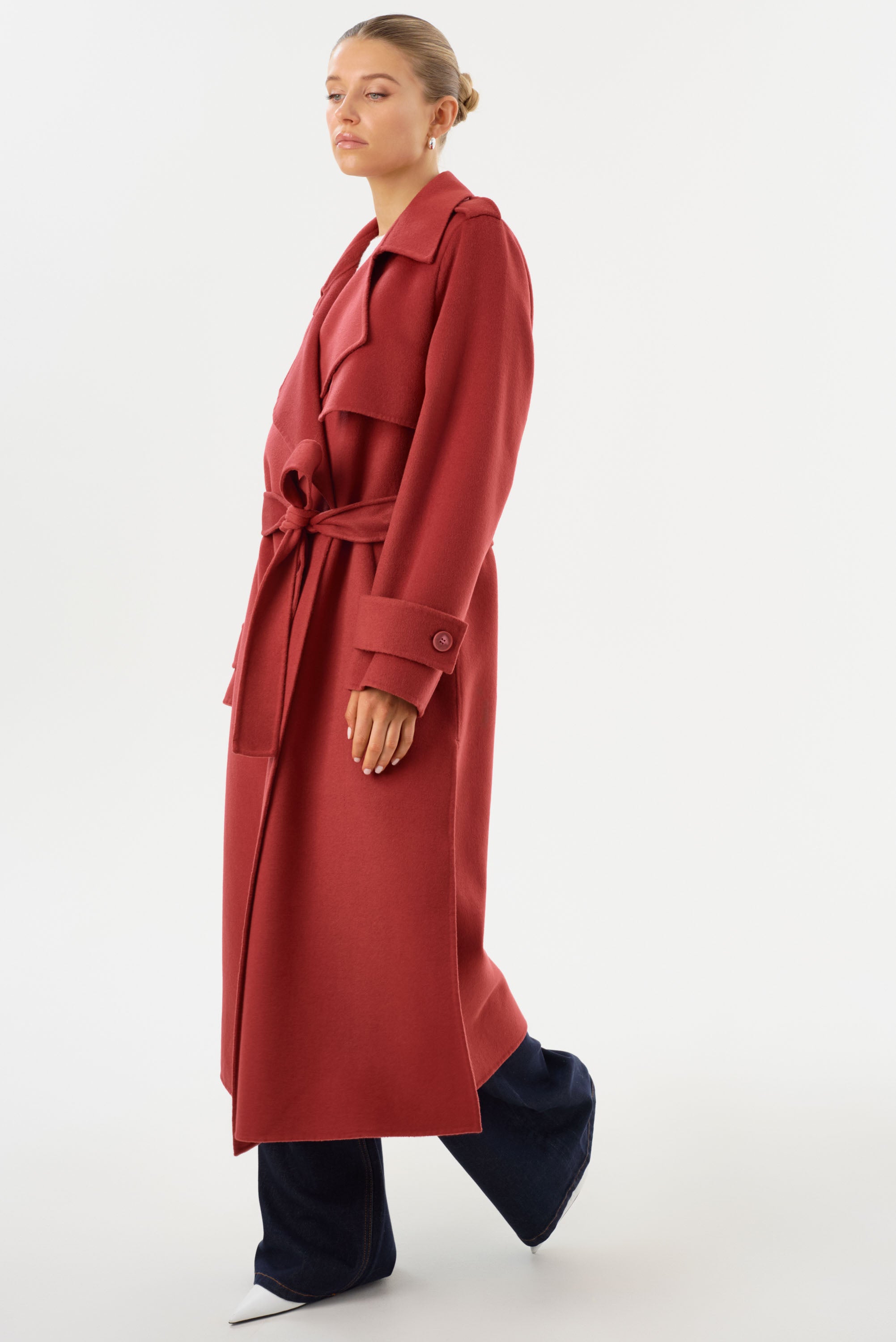 MARGARET | Trench-coat en laine