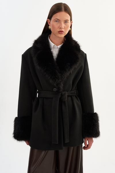 MARION |Wool Blend Coat