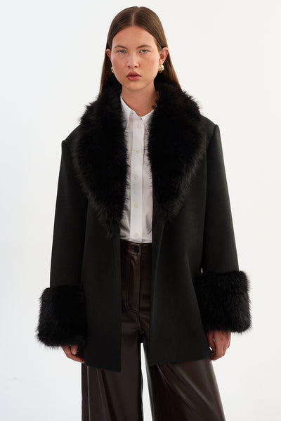 MARION |Wool Blend Coat
