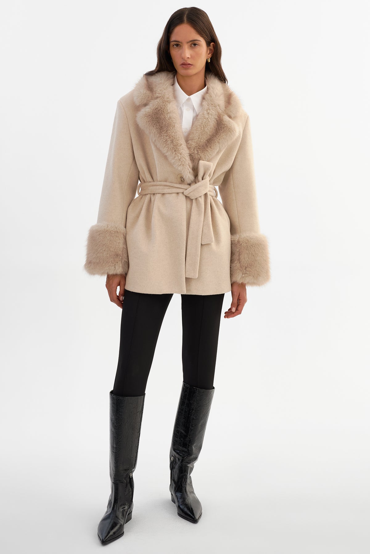 MARION |Wool Blend Coat