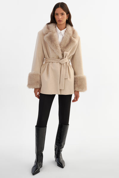 MARION |Wool Blend Coat