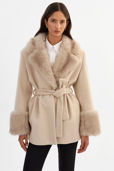 MARION |Wool Blend Coat