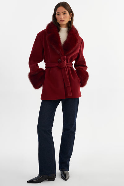 MARION |Wool Blend Coat