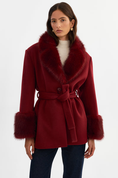 MARION |Wool Blend Coat