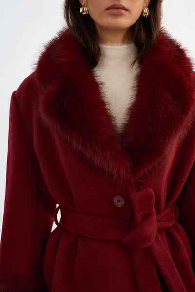 MARION |Wool Blend Coat