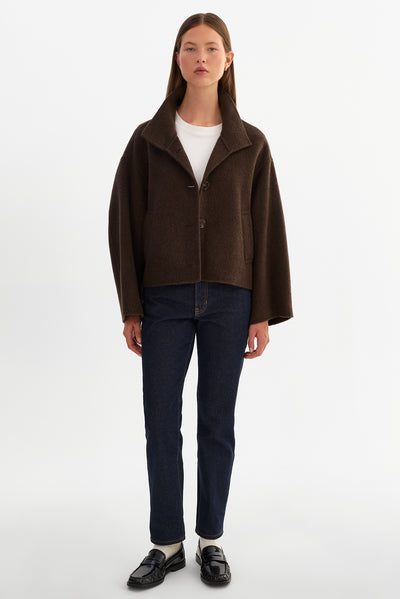 MCKENNA | Cropped Wool Jacket