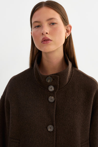 MCKENNA | Cropped Wool Jacket
