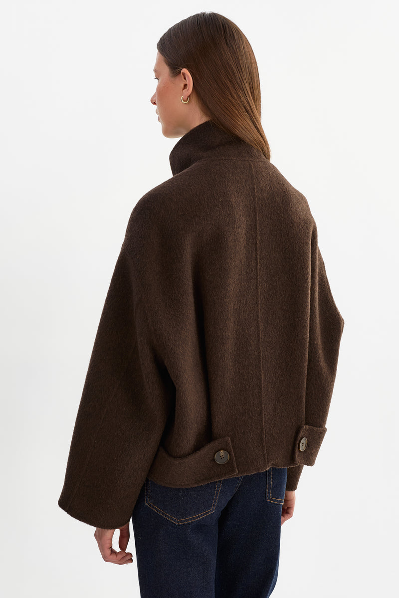 Cropped Wool Jacket