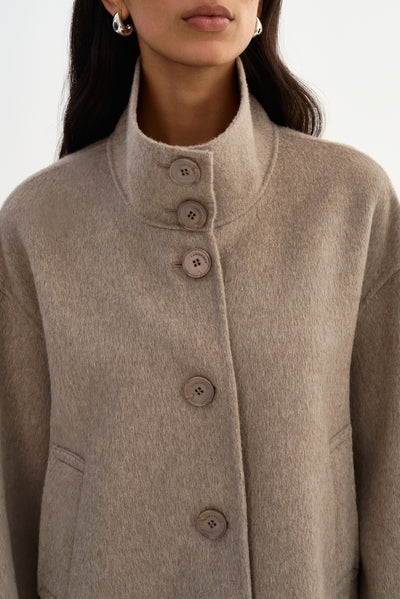 MCKENNA | Cropped Wool Jacket