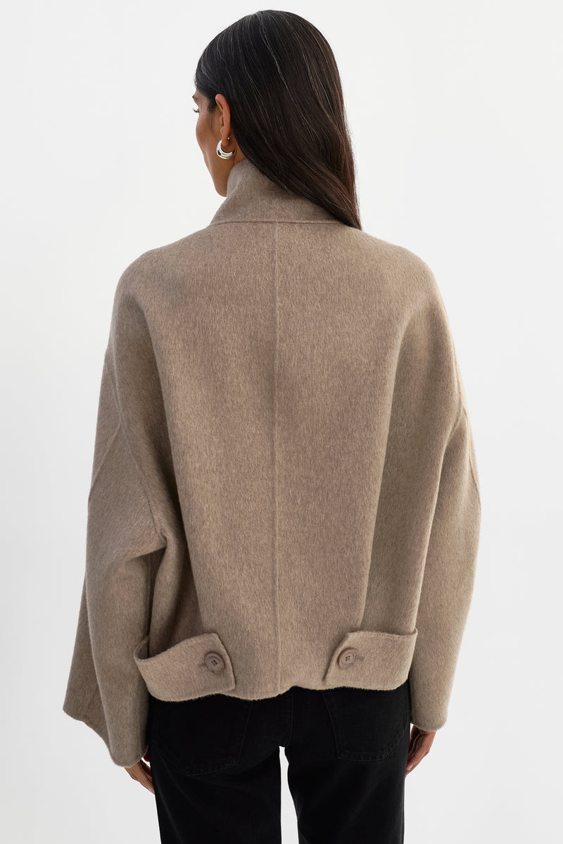 Cropped Wool Jacket