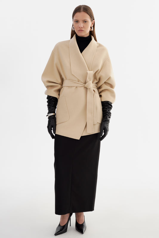 MEKIA | Double Face Wool Coat