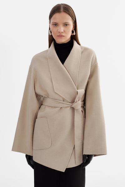 MEKIA | Double Face Wool Coat