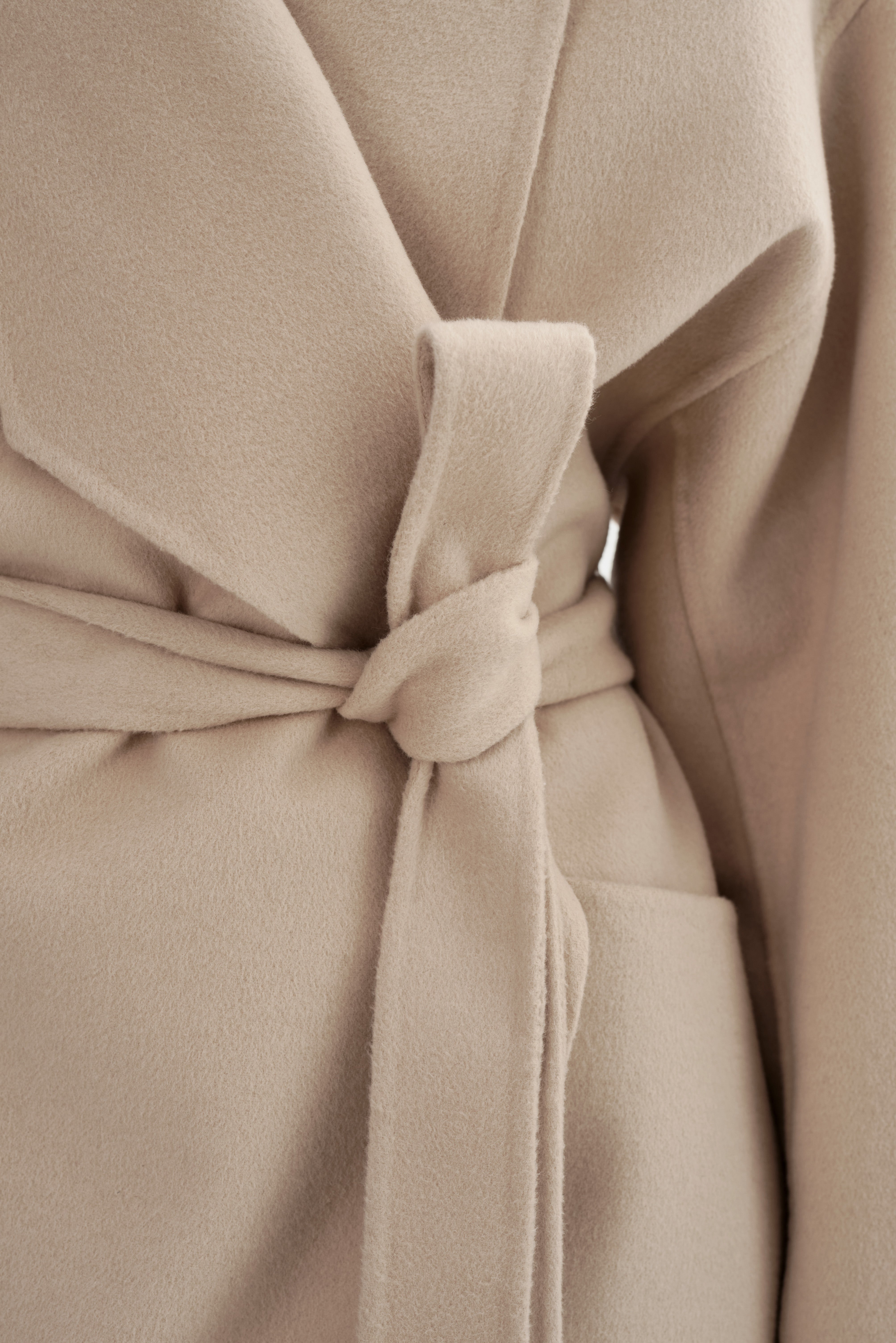 MEKIA | Manteau en laine double face