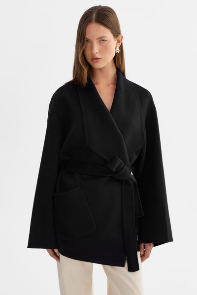 MEKIA | Double Face Wool Coat