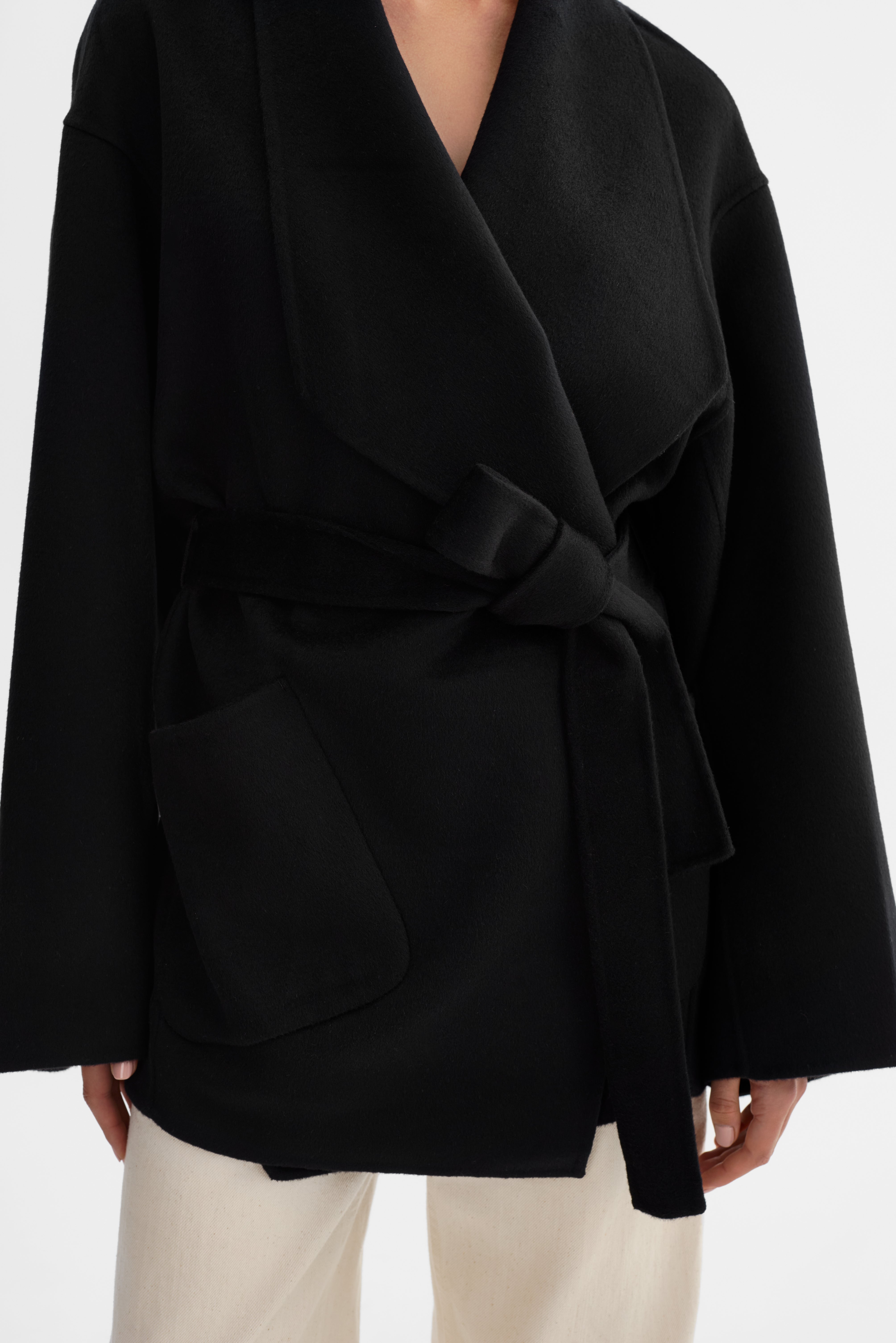 MEKIA | Manteau en laine double face
