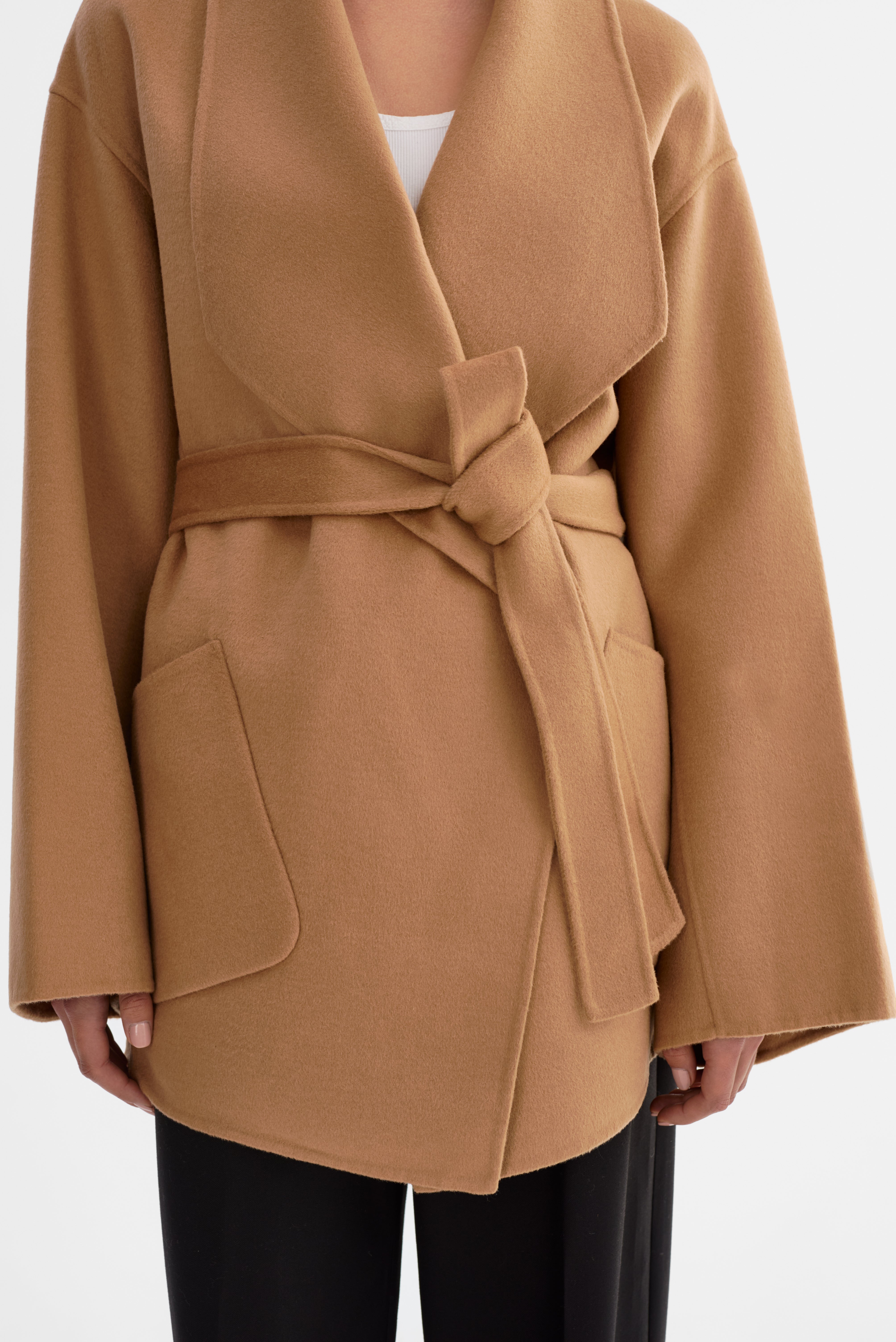 MEKIA | Manteau en Laine Double Face