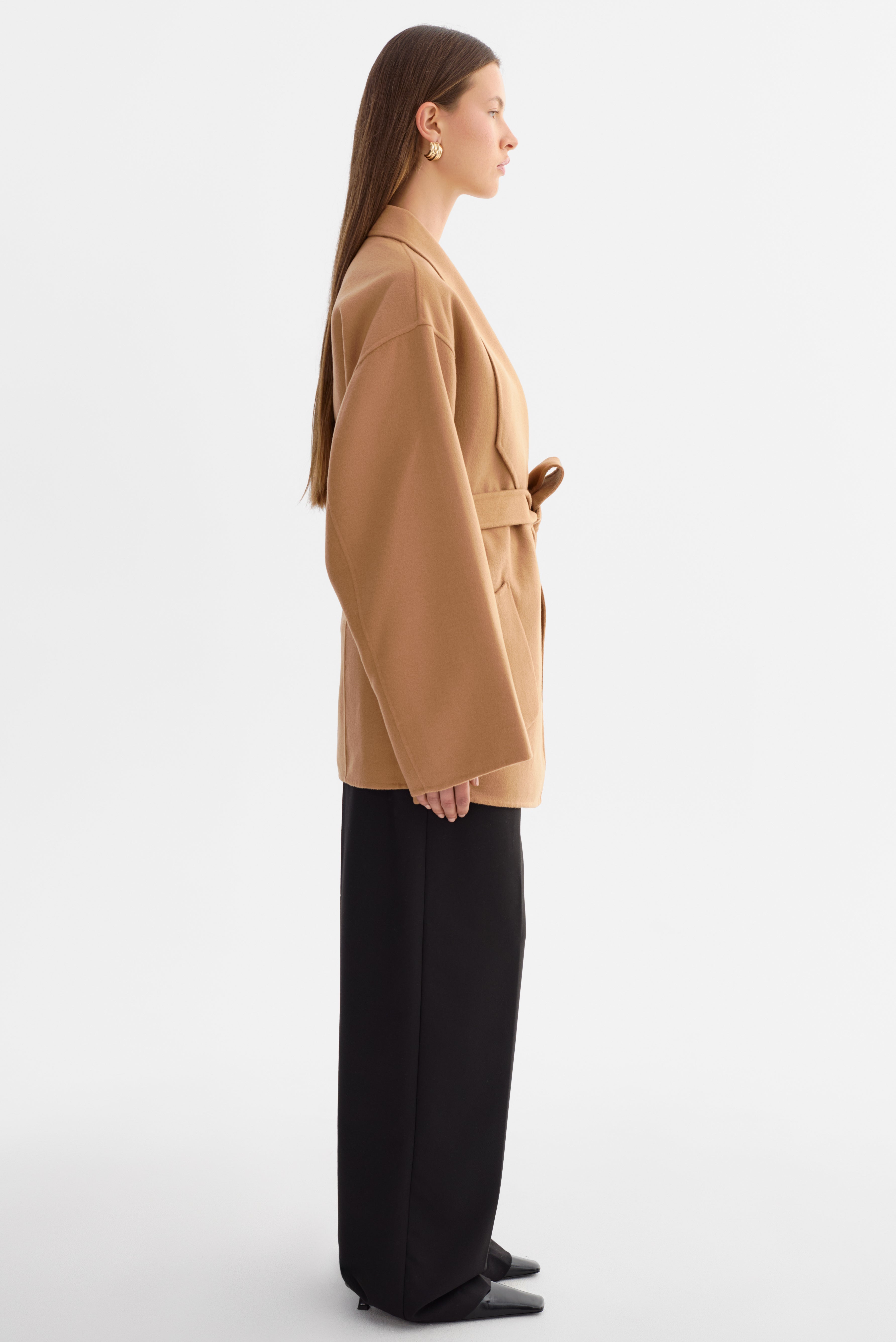 MEKIA | Manteau en Laine Double Face