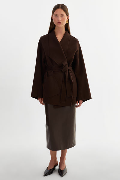 MEKIA | Double Face Wool Coat