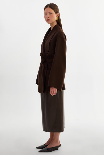 MEKIA | Double Face Wool Coat