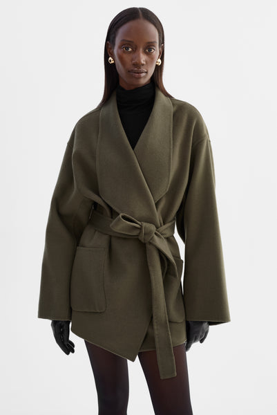 SUNSEA 17AW W-face Wool Coat サイズ2 MEKIA | Double Face Wool Coat