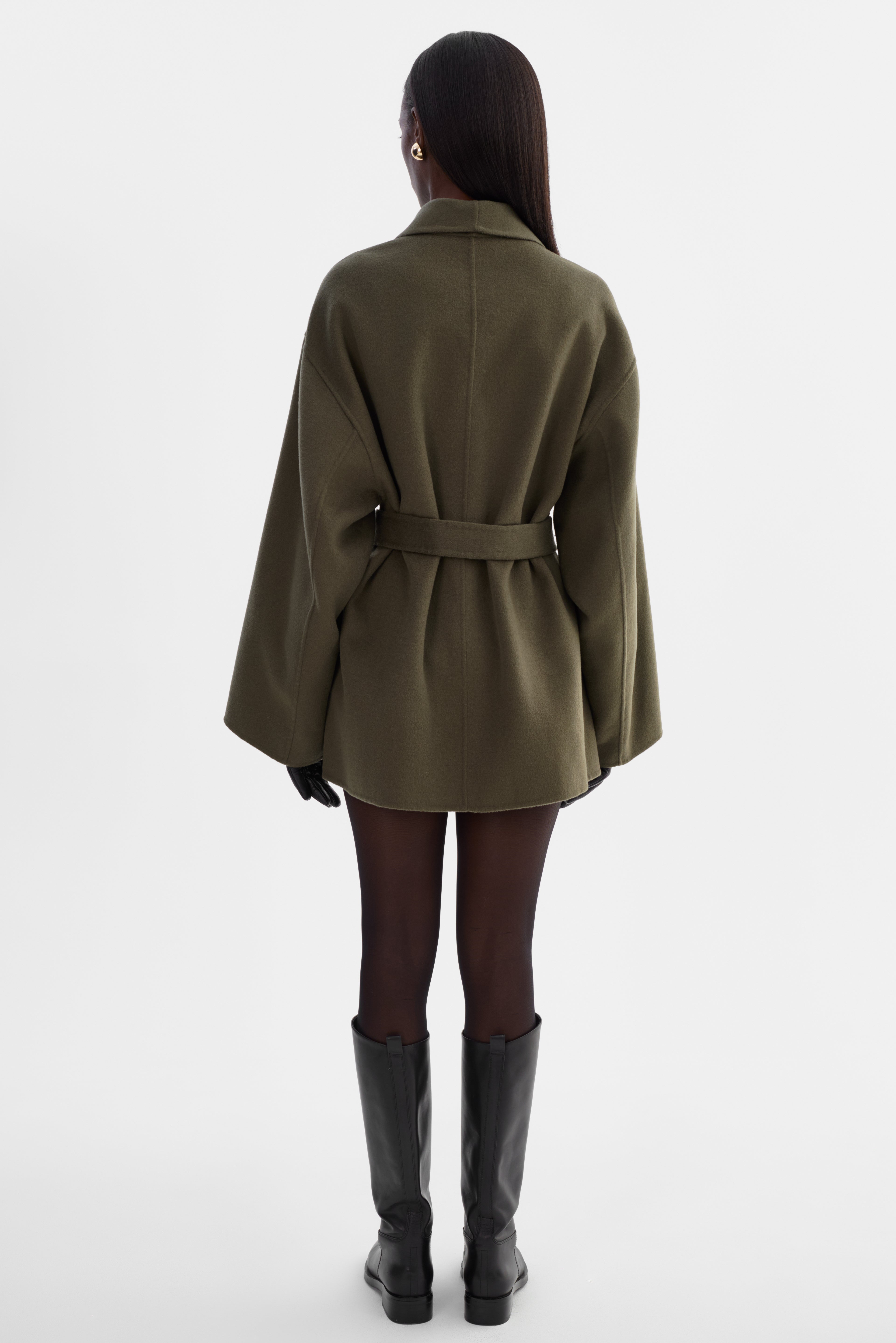 MEKIA | Manteau en laine double face