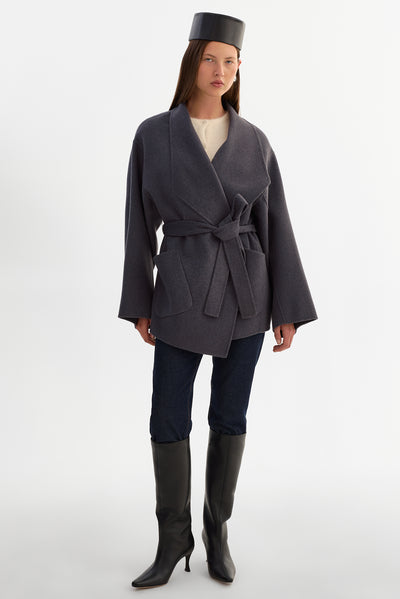 MEKIA | Double Face Wool Coat